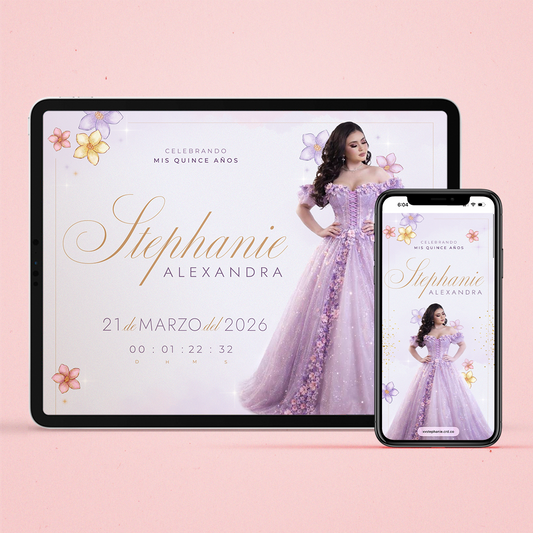 Invitación Web - Rapunzel